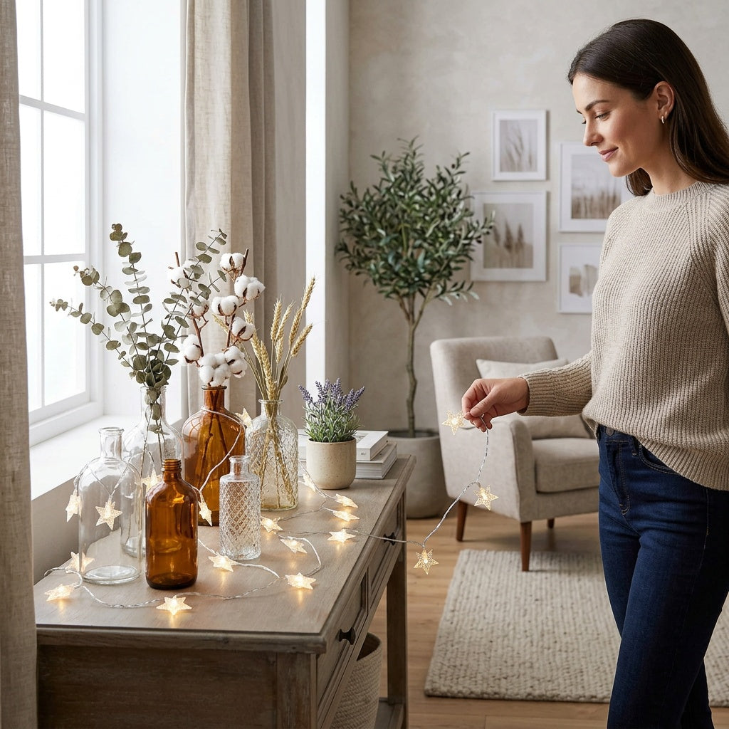 Warm White Fairy String Lights for Indoor Outdoor