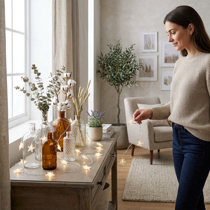 Warm White Fairy String Lights for Indoor Outdoor