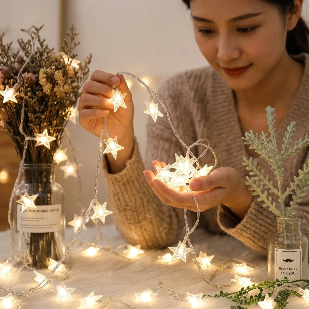 Warm White Fairy String Lights for Indoor Outdoor