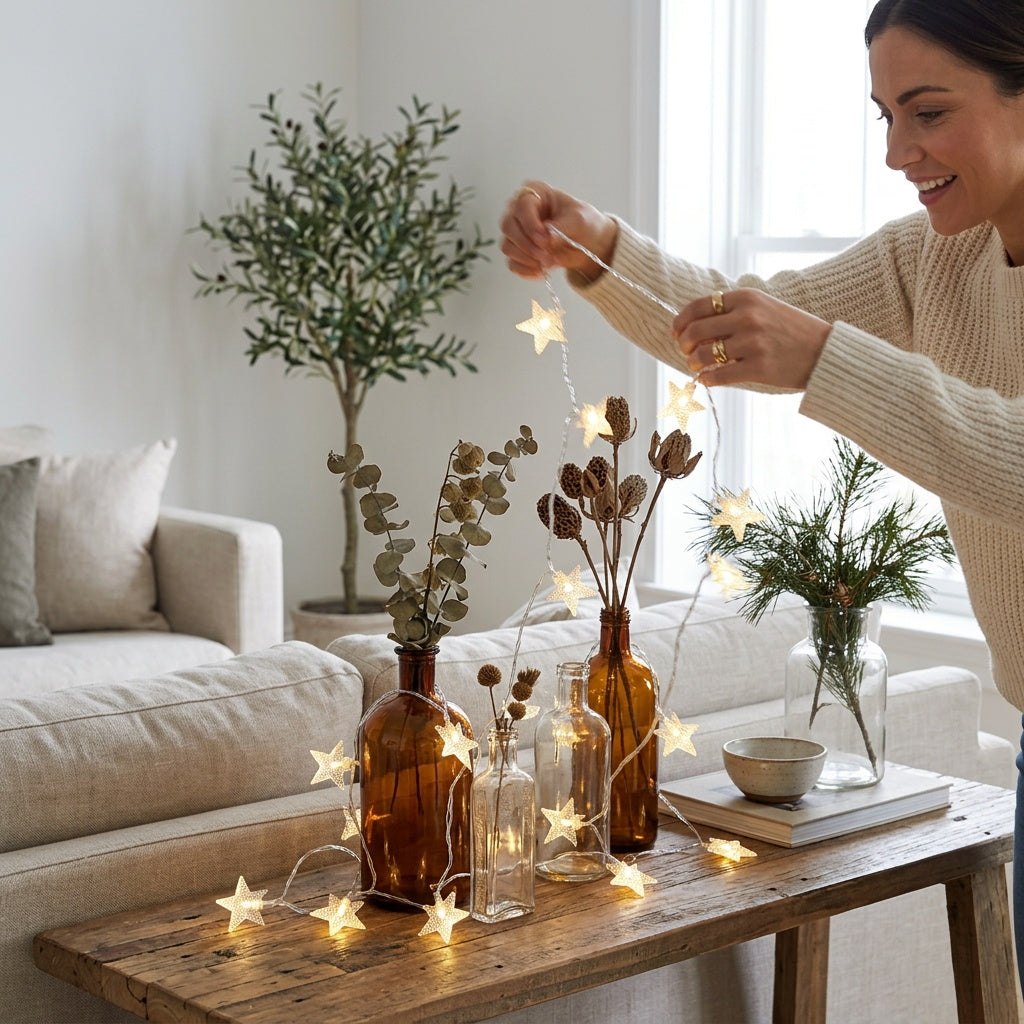 Warm White Fairy String Lights for Indoor Outdoor