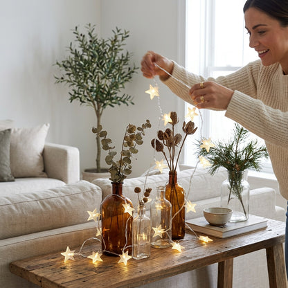 Warm White Fairy String Lights for Indoor Outdoor