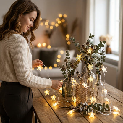 Warm White Fairy String Lights for Indoor Outdoor
