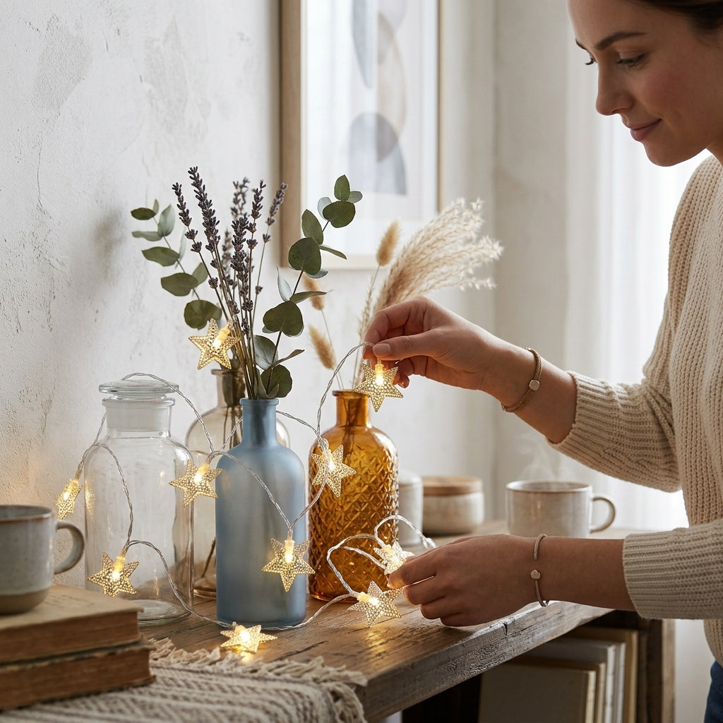 Warm White Fairy String Lights for Indoor Outdoor