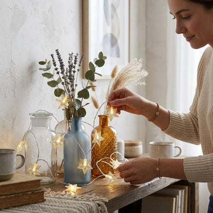 Warm White Fairy String Lights for Indoor Outdoor